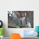 Abandoned Building Stairway Wall Decal