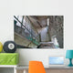 Abandoned Building Stairway Wall Decal