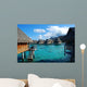 Moorea French Polynesia Bungalow Wall Decal
