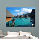 Moorea French Polynesia Bungalow Wall Decal