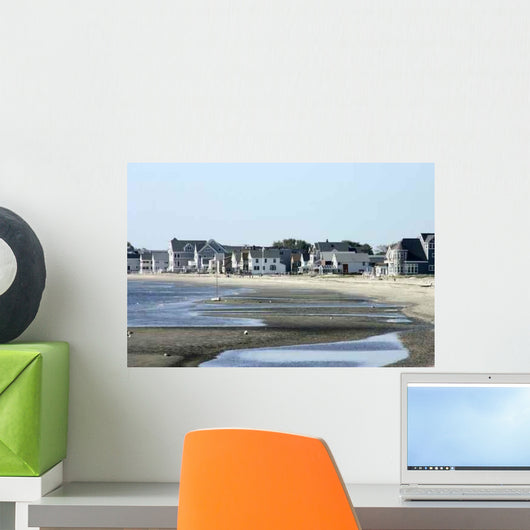 Connecticut Beach Scene Wall Decal
