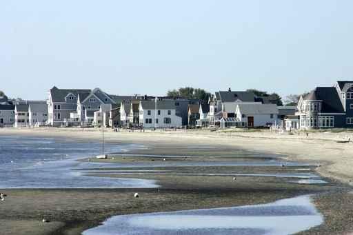 Connecticut Beach Scene Wall Decal