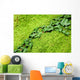 Ivy Growing Mossy Stone Wall Decal