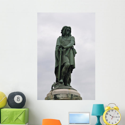 Vercingetorix Statue Wall Decal