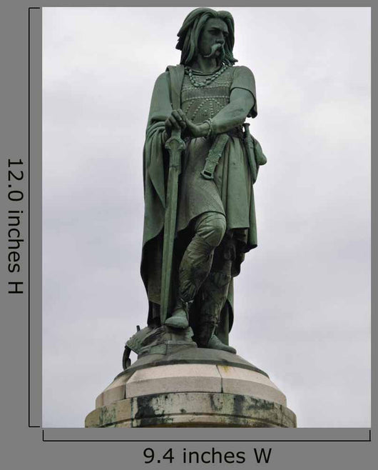 Vercingetorix Statue Wall Decal