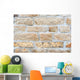 Sandstone Brick Wall - Wall Decal