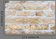Sandstone Brick Wall - Wall Decal