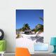 Caribbean Beach Bar - Vertical Wall Decal