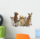 Dog Group Pet Wall Decal