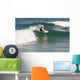 Surfer Turing on a Wave Wall Decal