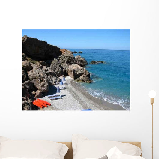 Einsamer Strand Griechenland Wall Decal