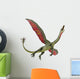 Roaring Green Dragon Wall Decal
