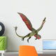 Roaring Green Dragon Wall Decal