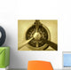 Artificially Aged Photo Airplane Wall Decal