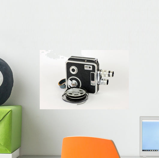 Old Film Camera Wall Decal