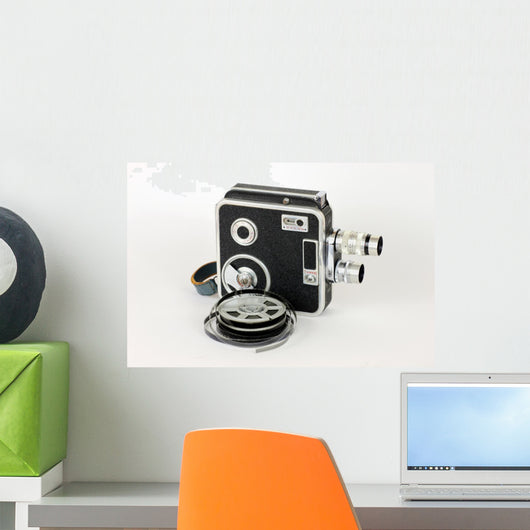 Old Film Camera Wall Decal