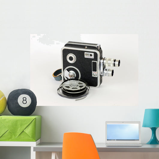 Old Film Camera Wall Decal