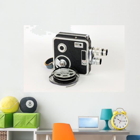 Old Film Camera Wall Decal