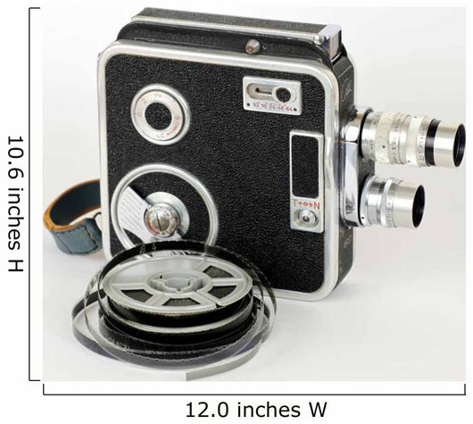 Old Film Camera Wall Decal