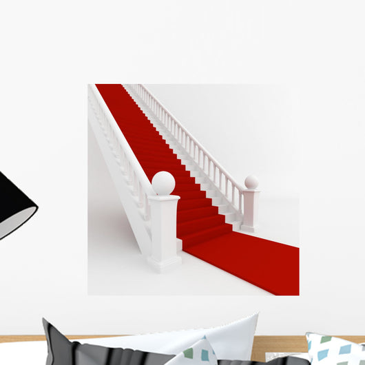 Red Carpet Wall Decal
