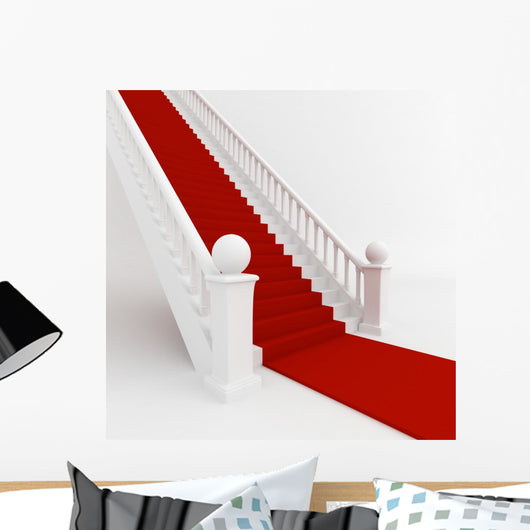 Red Carpet Wall Decal