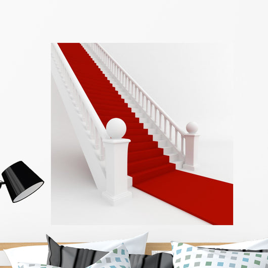 Red Carpet Wall Decal