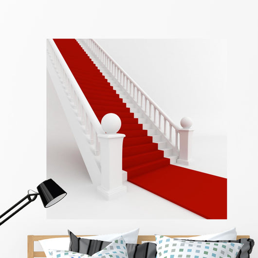 Red Carpet Wall Decal