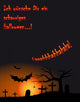 Halloween Karte Wall Decal