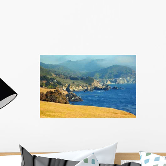 California Coast Big Sur Wall Decal