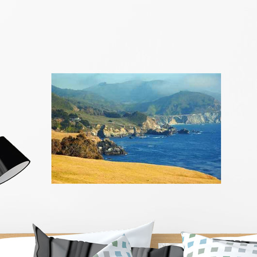California Coast Big Sur Wall Decal