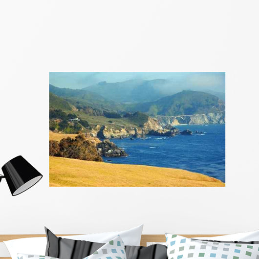 California Coast Big Sur Wall Decal