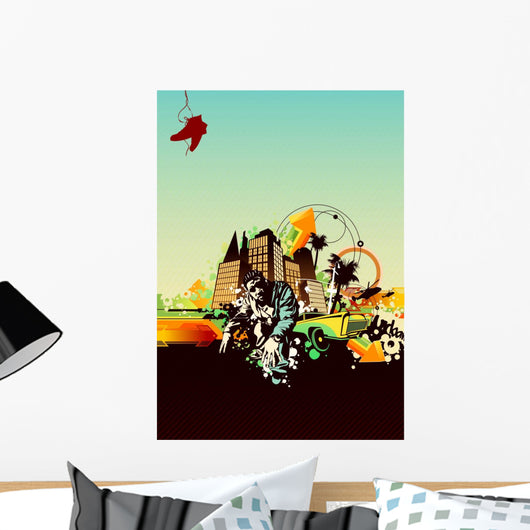 Young Gangsta Wall Decal