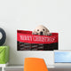 Christmas Puppy Wall Decal