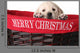 Christmas Puppy Wall Decal