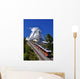 Matterhorn with Railroad and Wall Decal