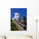 Matterhorn with Railroad and Wall Decal