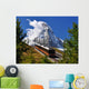 Matterhorn Railroad Train Wall Decal