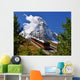 Matterhorn Railroad Train Wall Decal