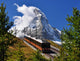 Matterhorn Railroad Train Wall Decal