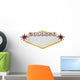 Las Vegas Sign Wall Decal
