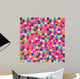 Colorful Illustration Mosaic Wall Decal