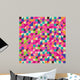 Colorful Illustration Mosaic Wall Decal