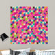 Colorful Illustration Mosaic Wall Decal