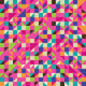 Colorful Illustration Mosaic Wall Decal