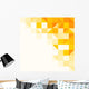 Yellow Abstract Pattern Wall Decal