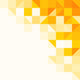 Yellow Abstract Pattern Wall Decal