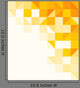 Yellow Abstract Pattern Wall Decal