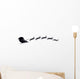 Santa Silhouette Wall Decal