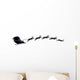 Santa Silhouette Wall Decal