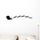 Santa Silhouette Wall Decal